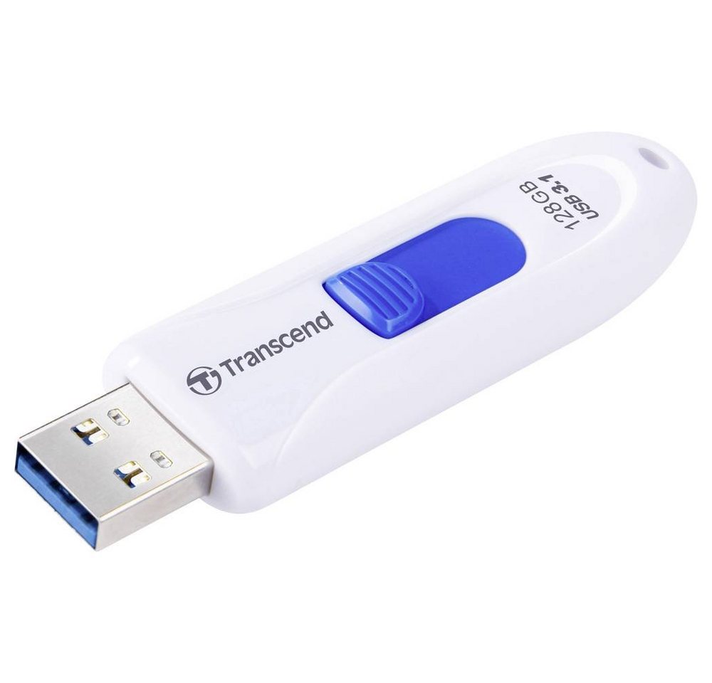 Transcend USB-Stick JetFlash 790K 128GB USB 3 USB-Stick (versenkbarer USB-Anschluss) von Transcend