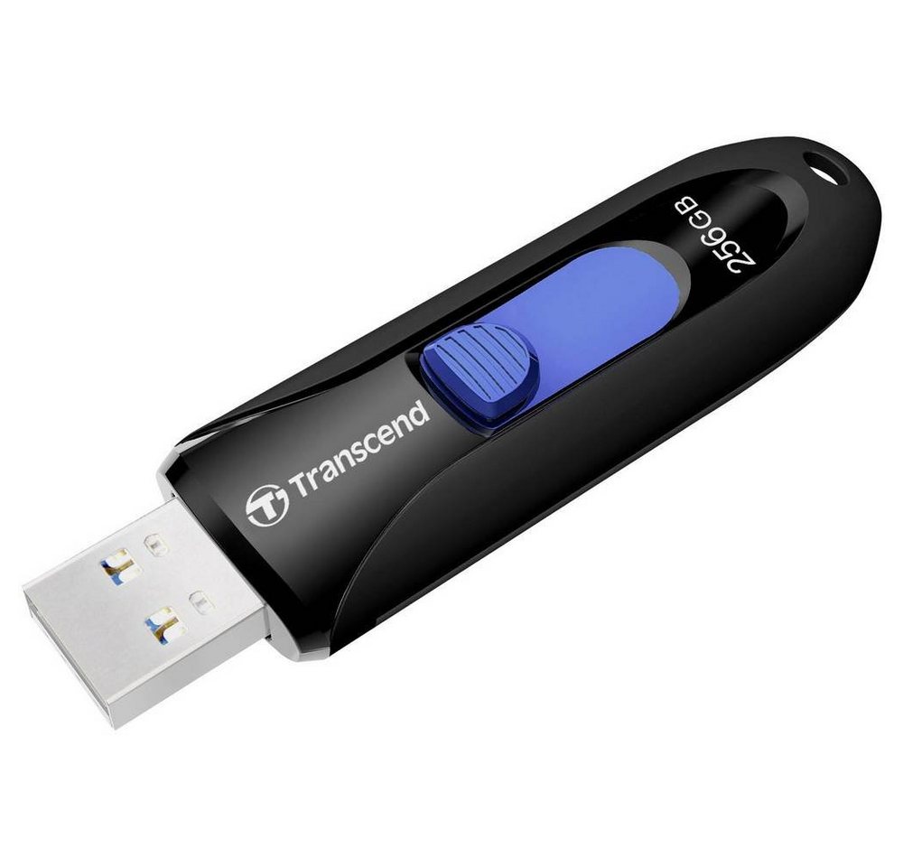 Transcend USB-Stick JetFlash 790K 256GB USB 3.1 USB-Stick (versenkbarer USB-Anschluss) von Transcend