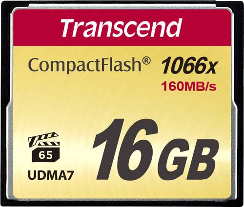 Transcend Ultimate 1066x CF-Karte 16GB von Transcend