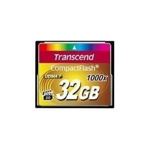 Transcend Ultimate - Flash-Speicherkarte - 32GB - 1000x - CompactFlash (TS32GCF1000) von Transcend