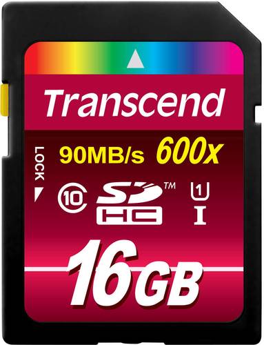 Transcend Ultimate SDHC-Karte Industrial 16GB Class 10, UHS-I von Transcend