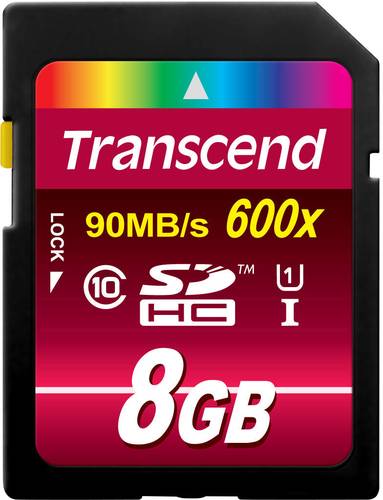 Transcend Ultimate SDHC-Karte Industrial 8GB Class 10, UHS-I von Transcend