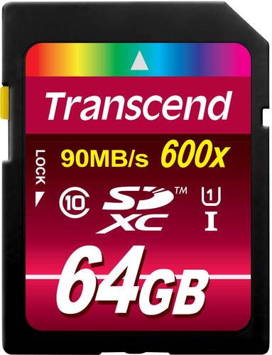 Transcend Ultimate SDXC-Karte Industrial 64GB Class 10, UHS-I von Transcend