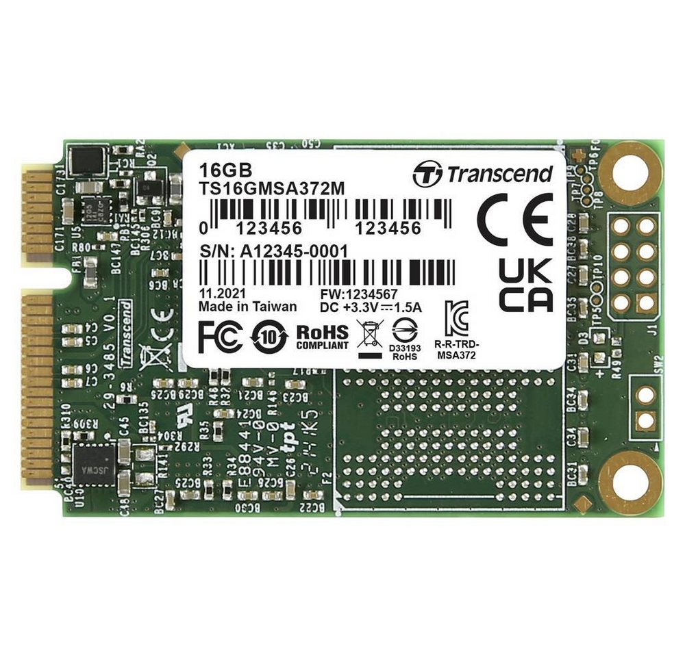 Transcend mSATA SSDs MSA372M SSHD-Hybrid-Festplatte Transcend mSATA SSDs MSA372M SSHD-Hybrid-Festplatte von Transcend