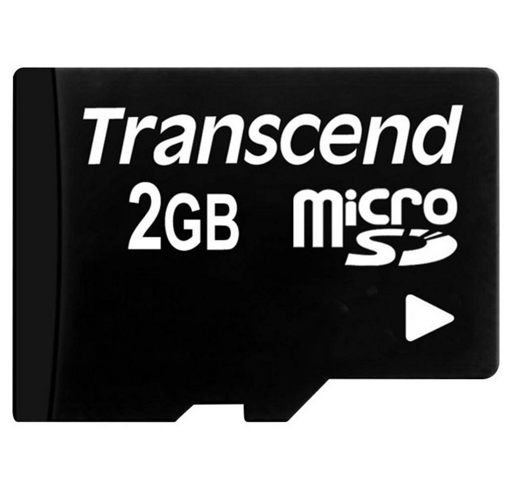 Transcend microSD Karte 2GB Class 2 Speicherkarte von Transcend