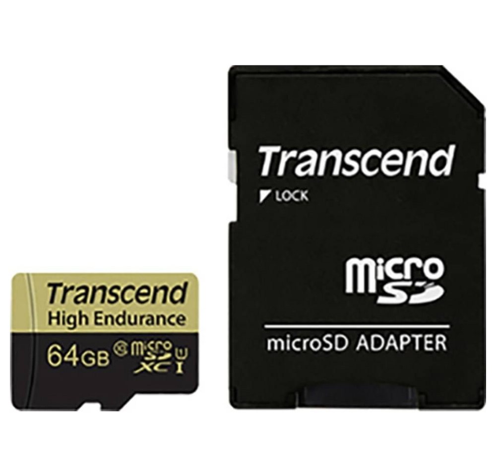 Transcend microSDHC-Karte 32GB Class 10 Speicherkarte (inkl. SD-Adapter) von Transcend