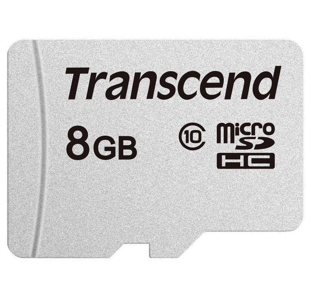 Transcend microSDHC-Karte 8GB Class 10 Speicherkarte von Transcend
