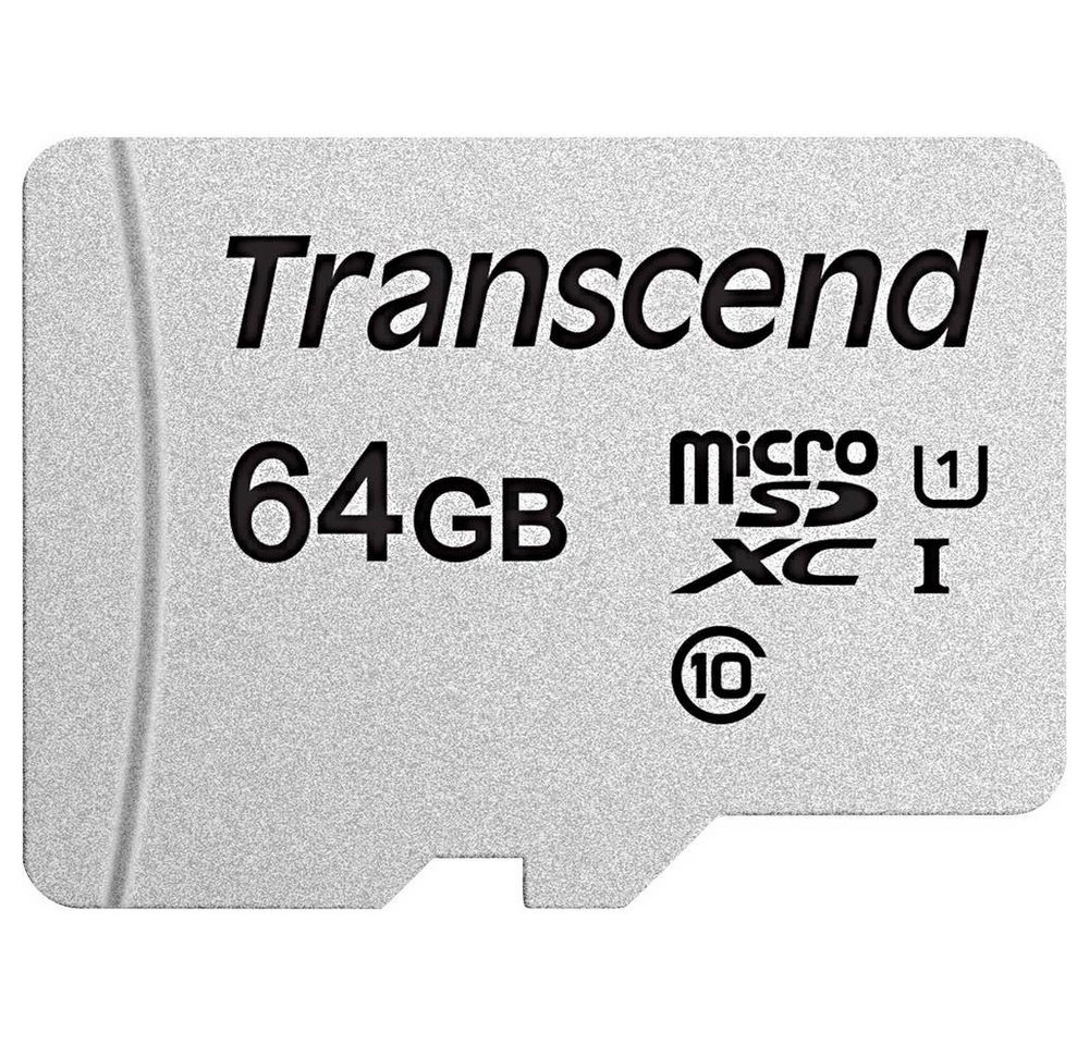 Transcend microSDXC-Karte 64GB Class 10, UHS-I Speicherkarte Transcend microSDXC-Karte 64GB Class 10, UHS-I Speicherkarte von Transcend