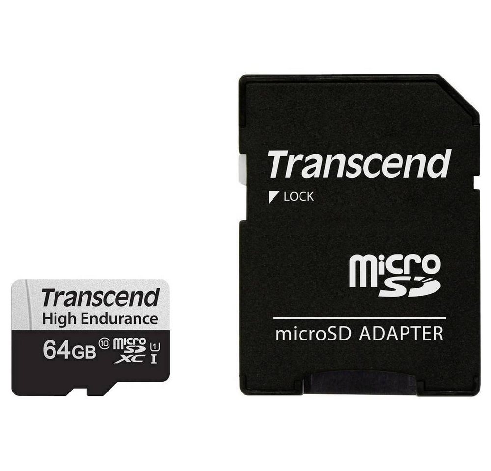 Transcend microSDXC-Karte Speicherkarte (inkl. SD-Adapter) von Transcend