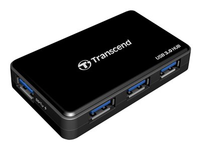 USB-HUB 4-Port Transcend USB3.0 HUB3K mit Netzteil USB-HUB 4-Port Transcend USB3.0 HUB3K mit Netzteil von Transcend