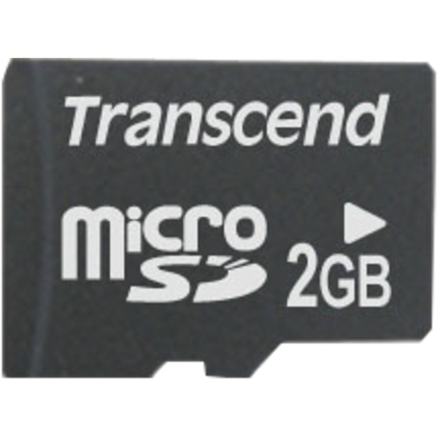 micro Secure Digital Card 2 GB, Speicherkarte von Transcend