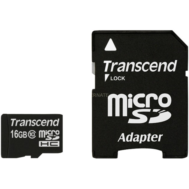 microSDHC Card 16 GB, Speicherkarte microSDHC Card 16 GB, Speicherkarte von Transcend