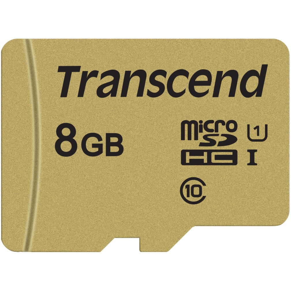 microSDHC Card 8 GB, Speicherkarte von Transcend