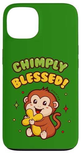 Chimly Blessed – PSALM 34:8 – christliches Geschenk – niedlicher Affe Hülle für iPhone 13 Chimly Blessed – PSALM 34:8 – christliches Geschenk – niedlicher Affe Hülle für iPhone 13 von Transformed Design