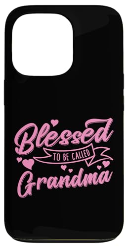 Geschenkband mit Aufschrift "BLESSED TO BE CALLED Grandma", Rosa Hülle für iPhone 13 Pro Geschenkband mit Aufschrift "BLESSED TO BE CALLED Grandma", Rosa Hülle für iPhone 13 Pro von Transformed Design
