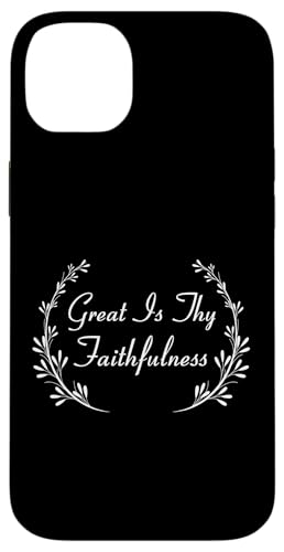 Groß ist deine Treue - Christlicher Hymnus - Glaube an Gott Hülle für iPhone 14 Plus Groß ist deine Treue - Christlicher Hymnus - Glaube an Gott Hülle für iPhone 14 Plus von Transformed Design