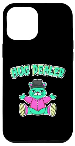 HUG DEALER - Lustige kantige urbane Katze mit Graffiti-Buchstaben Hülle für iPhone 12 Pro Max HUG DEALER - Lustige kantige urbane Katze mit Graffiti-Buchstaben Hülle für iPhone 12 Pro Max von Transformed Design