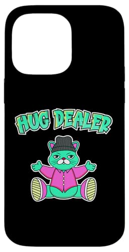 HUG DEALER - Lustige kantige urbane Katze mit Graffiti-Buchstaben Hülle für iPhone 14 Pro Max HUG DEALER - Lustige kantige urbane Katze mit Graffiti-Buchstaben Hülle für iPhone 14 Pro Max von Transformed Design