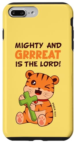 Mächtig und Grrreat ist der Herr! - PSALM 145:3 - Christian Hülle für iPhone 7 Plus/8 Plus Mächtig und Grrreat ist der Herr! - PSALM 145:3 - Christian Hülle für iPhone 7 Plus/8 Plus von Transformed Design