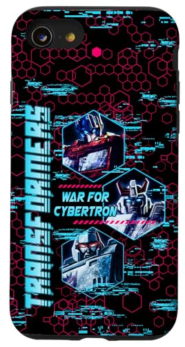 Hülle für iPhone SE (2020) / 7 / 8 Transformers War For Cybertron Hexagon Glitch Portraits von Transformers