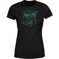 Transformers Autobot Glitch Damen T-Shirt - Schwarz - S von Transformers