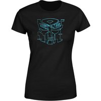 Transformers Autobot Glitch Damen T-Shirt - Schwarz - XL von Transformers