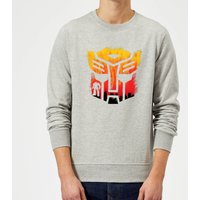 Transformers Autobot Symbol Sweatshirt - Grey - L - Grau von Transformers