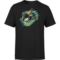 Transformers Bumble Bee Glitch Unisex T-Shirt - Schwarz - XL von Transformers