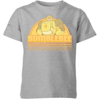 Transformers Bumble Bee Kinder T-Shirt - Grau - 7-8 Jahre von Transformers