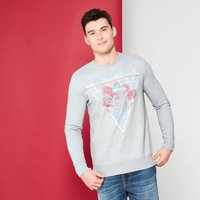 Transformers Optimus Prime Retro Japanese Sweatshirt - Grau - L - Grau von Original Hero