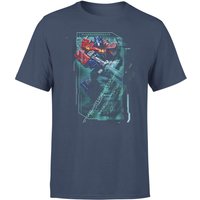 Transformers Optimus Prime Tech Unisex T-Shirt - Navy - XXL von Transformers