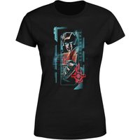 Transformers Sideswipe Glitch Damen T-Shirt - Schwarz - M von Transformers