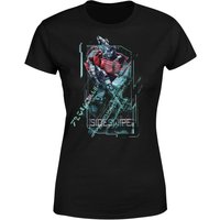 Transformers Sideswipe Tech Damen T-Shirt - Schwarz - S von Transformers