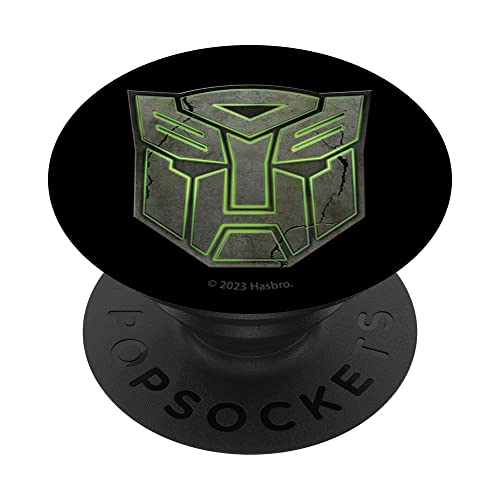 Transformers: Rise of the Beasts Autobots Cracked Insignia PopSockets mit austauschbarem PopGrip von Transformers