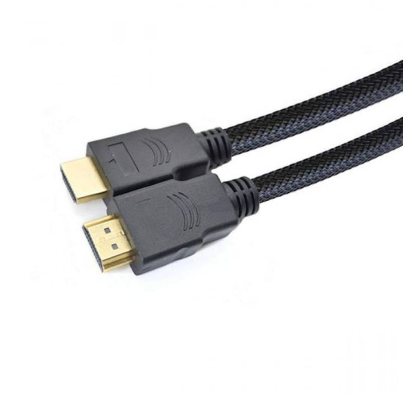 Transmedia Transmedia C 210-1,5 ZiNL HDMI-Kabel Elektro-Kabel, HDMI-Stecker Typ A, Anschluss-Verbindungskabel, HIGHSPEED HDMI mit ETHERNET von Transmedia