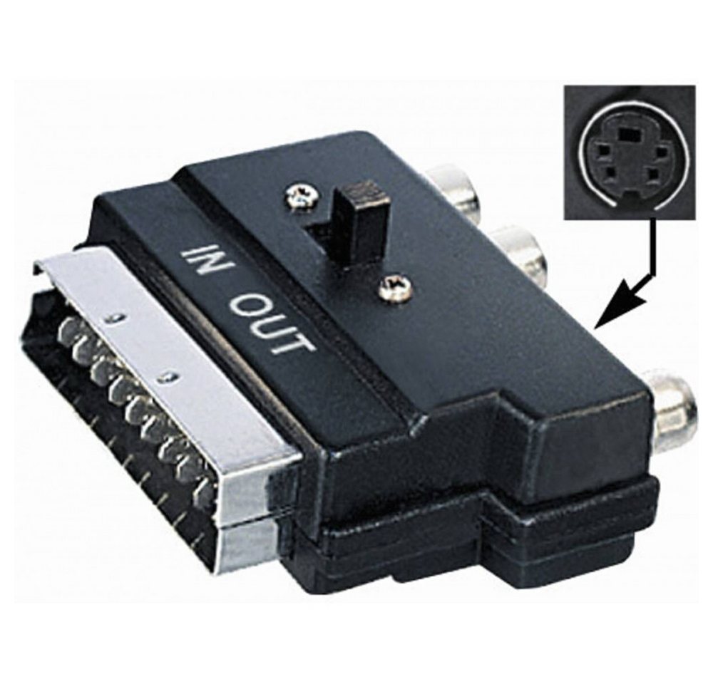 Transmedia Transmedia V 49 SV L Scartstecker auf 3 x Cinchkupp. Adapter. Audio- & Video-Adapter Scartstecker zu Scartstecker auf 3x Cinch-Kupplung, Scartstecker auf 3x Cinch-Kupplung, S-VHS/Hosiden Kupplung Transmedia Transmedia V 49 SV L Scartstecker auf 3 x Cinchkupp. Adapter. Audio- & Video-Adapter Scartstecker zu Scartstecker auf 3x Cinch-Kupplung, Scartstecker auf 3x Cinch-Kupplung, S-VHS/Hosiden Kupplung von Transmedia
