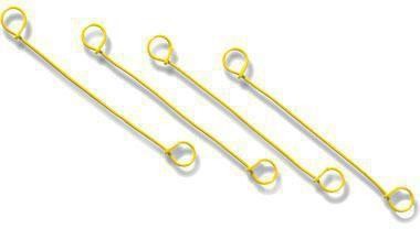 5000 Stk. Transpak Blitzbinder Länge 120mm Draht gelb 7760058 5000 Stk. Transpak Blitzbinder Länge 120mm Draht gelb 7760058 von Transpak