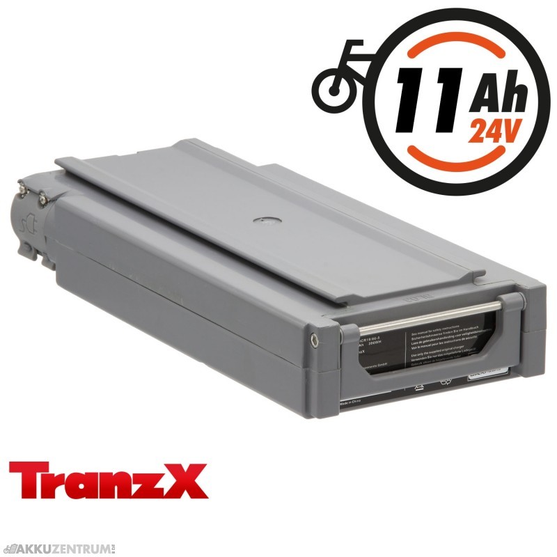 E-Bike Akku TranzX® E-Bike Akku BL03 24V 11Ah (ABB034C000313) - Gepäckträger von TranzX
