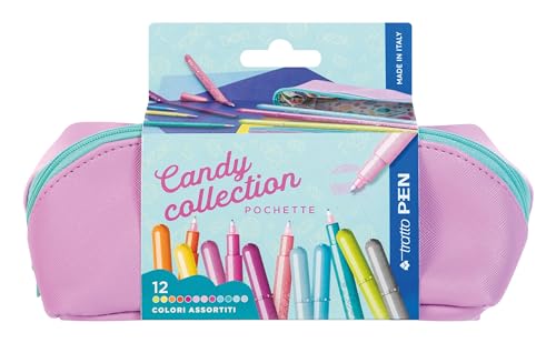 Tratto PEN Candy Collection Kosmetiktasche 12-teilig von Tratto
