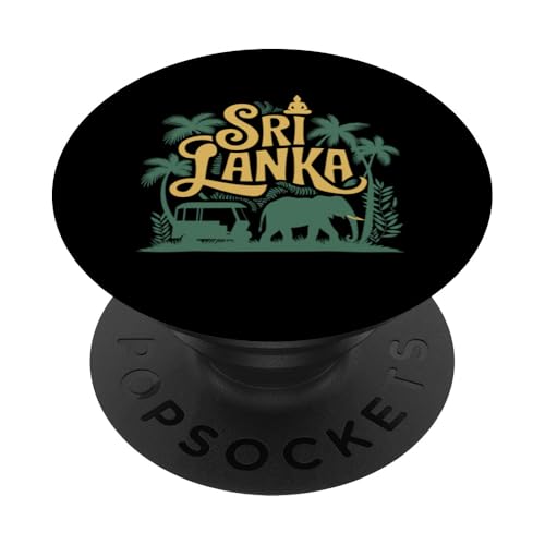 Sri Lanka Culture Travel Sri Lanka PopSockets Klebender PopGrip von Travel Sri Lanka Culture Sri Lanka Vacation