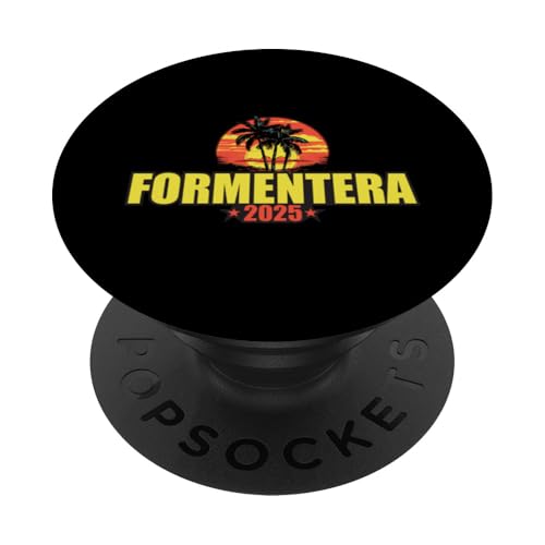 Formentera 2025 Urlaubszitat PopSockets Klebender PopGrip Formentera 2025 Urlaubszitat PopSockets Klebender PopGrip von Travel With Fun Inc
