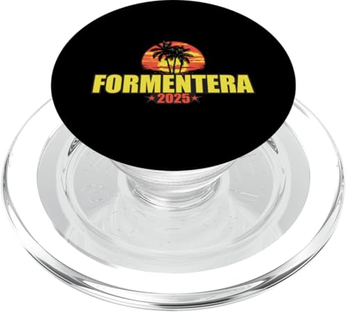 Formentera 2025 Urlaubszitat PopSockets PopGrip für MagSafe von Travel With Fun Inc