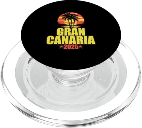Gran Canaria 2025 Urlaubszitat PopSockets PopGrip für MagSafe von Travel With Fun Inc