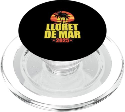Lloret De Mar 2025 Urlaubszitat PopSockets PopGrip für MagSafe von Travel With Fun Inc
