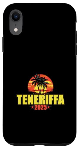 Teneriffa 2025 Urlaubszitat Hülle für iPhone XR von Travel With Fun Inc