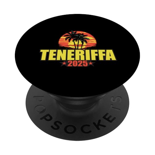 Teneriffa 2025 Urlaubszitat PopSockets Klebender PopGrip von Travel With Fun Inc
