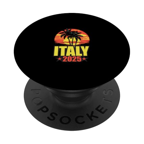 Urlaubszitat Italien 2025 PopSockets Klebender PopGrip Urlaubszitat Italien 2025 PopSockets Klebender PopGrip von Travel With Fun Inc