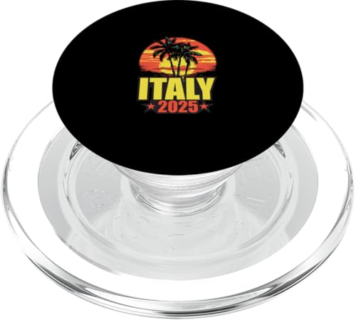Urlaubszitat Italien 2025 PopSockets PopGrip für MagSafe von Travel With Fun Inc