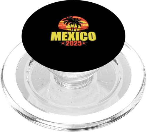 Urlaubszitat Mexiko 2025 PopSockets PopGrip für MagSafe von Travel With Fun Inc