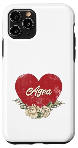 Agra India City Vintage Reise Urlaub Herz Rosen Hülle für iPhone 11 Pro Agra India City Vintage Reise Urlaub Herz Rosen Hülle für iPhone 11 Pro von Traveling World Cities Retro Lover Valentine Gifts